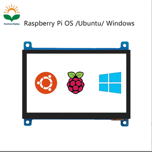 7 İnç HMII LCD 1024x600 LCD Kapasitif Dokunmatik Ekran Arayüzü Dokunmatik Ekran Raspberry Pi 3 LCD Ekran 300-1000nit Özelleştirilebilir - Product Image 6