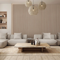 Revêtement mural intérieur moderne en PVC, imperméable, ignifuge, résistant aux rayures, pour chambre à coucher, salon, hôtel, villa, usage commercial