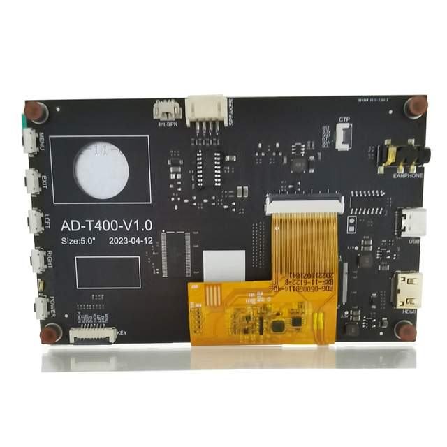 BESTAR 5 Inch TFT LCD Display Panel Kit 800x480 RGB to HD-MI Signal Screen Module SKD for Raspberry Pi Board Use