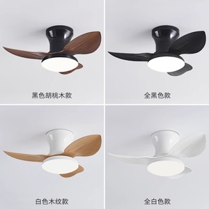 Minimalist Nordic Ceiling Fan Light Led Fixed Blade 220V For Living Room Bedroom - Product Image 1