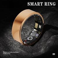 R11 Smart Ring HR Pemantau Oksigen Darah dan Tidur, Pelacak Kebugaran Tahan Air IP68, Cincin Kesehatan Fashion, Kontrol Aplikasi NFC