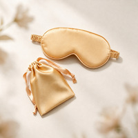 Coffret Cadeau Masque de Sommeil en Satin 3-en-1 avec Pierre Gua Sha en Quartz Rose et Pochette, Massage Facial Personnalisé pour Cadeaux d'Entreprise et Personnels