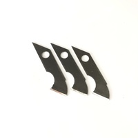 Couteau utilitaire à lame fixe en acier à haute teneur en carbone, manche en acier inoxydable, épaisseur de lame de 0,6 mm pour couper les plaques, les panneaux et les feuilles d'acrylique