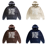 Hoodie en molleton lavé vintage avec impression DTG, couleur personnalisée, coupe oversize, pour marque de streetwear, fabriqué en usine
