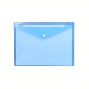 X515 Productos de Archivo con Logotipo Personalizado, Carpetas de Plástico A4 A5, Bolsa Transparente para Documentos con Botón a Presión, Carpeta de Plástico, Bolsa de Archivo de PVC - Product Image 4