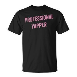 Professional Yapper Loud Sarcastic Talkative <b>Women</b> <b>Tank</b> <b>Top</b> T-Shirt for Promotions - Product Image 1