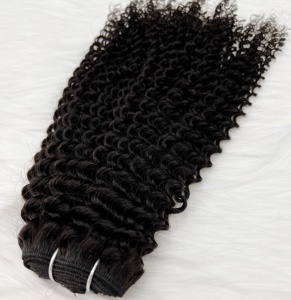 Vente en gros Extensions de cheveux brésiliens vierges crus alignés sur les cuticules 100% Remy Cheveux humains à clipser - Product Image 4