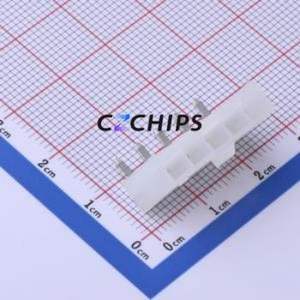 FWF42007-S05B22TK Wire-to-Board Pin Header Bent Lead Through Hole,P=4.2mm Connector 1x5P 4.2mm Right Angle Insert 5P - Product Image 1