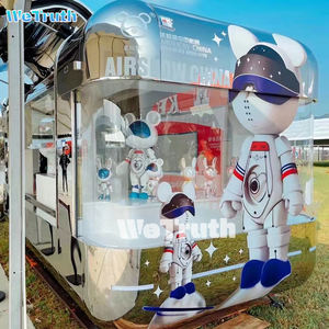 Kahve süt çay ve aperatif satış için çok fonksiyonlu alüminyum elektrikli mobil gıda römorkü butik sepeti - Product Image 4