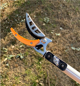 Cueilleur de fruits à long manche en alliage d'aluminium, coupe-fruits avec manche télescopique, cueilleur de fruits à manche réglable - Product Image 5