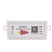 Bande LED intelligente Dream Color SPI WS2812B Bluetooth SP107E, contrôleur de pixels WS2811 SK6812, bande LED numérique RGB, contrôleur musical