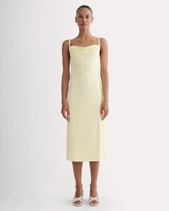 Butterknit Tank Midi <span class=keywords><strong>Dress</strong></span> con escote de capucha 90s Minimalismo Accesorios elegantes Vestido informal elegante sin esfuerzo - Product Image 1