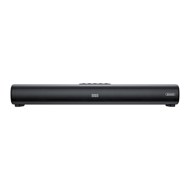 Oforui 60W Plastic Soundbar Speaker BT5.1 Wireless Surround Sound Subwoofer 4 Speakers Home Theatre System with for Full-Range