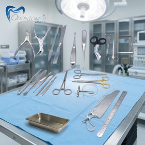 Odontomed 2011 – Kit d'instruments chirurgicaux d'amputation en acier inoxydable à alimentation manuelle, stérilisé à haute température, Classe I MOL CE - Product Image 2