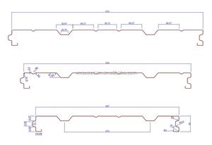 Máquina perfiladora de paneles de puerta de garaje seccional de acero galvanizado ajustable en ancho de 11-28 pulgadas, tipo Flatline Slimline Glacier - Product Image 6