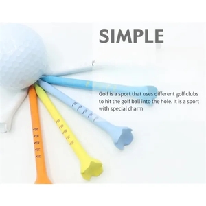<b>Small</b> MOQ Custom Multiple Color Printed Unique Aluminum Golf Tees for Promotional - Product Image 3