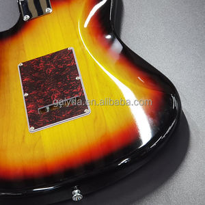 Guitarra Eléctrica GALYDA G930, Cuerpo de Álamo, Mástil de Arce, Diapasón de Palisandro, Puente de Vibrato Simple, Configuración de Pastillas S-S-H para Música - Product Image 4