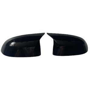   Coque de rétroviseur style corne de taureau X3 X4 X5 X6 G01 G02 G05, noir brillant, ensemble complet en ABS - Product Image 5