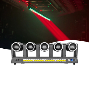 WJ800 2026 Nuevo y Popular Foco Móvil de Doble Cara con 10 LED y <span class=keywords><strong>Efectos</strong></span> Estroboscópicos para Discotecas y Bares - Product Image 4