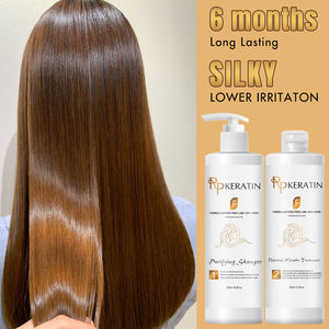 Traitement Capillaire <span class=keywords><strong>Sans</strong></span> Formol Professionnel Complexe Kératine Brésilienne Lissante pour <span class=keywords><strong>Cheveux</strong></span> Africains - Product Image 6