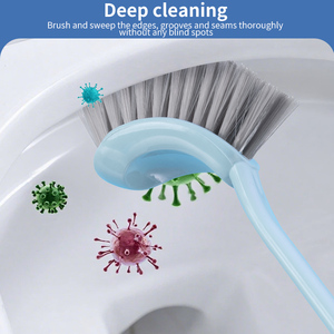Nouvelle <span class=keywords><strong>Brosse</strong></span> de <span class=keywords><strong>Nettoyage</strong></span> Multifonctionnelle de Haute Qualité pour Toilettes et Salle de Bain avec Long Manche - Product Image 4