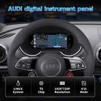 Pantalla de Tablero de Instrumentos A3 Actualizada, Velocímetro Digital Inalámbrico con Apple CarPlay para Audi A3 2013-2020