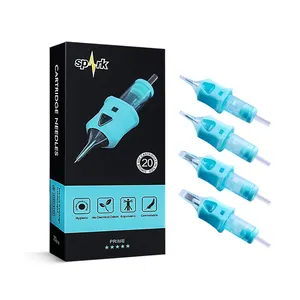 2023 Vonk Gloednieuwe Transparante Shell Membraan Tattoo Cartridge Naalden Voor Tattoo Shop Levering