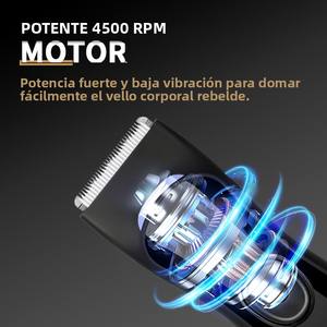 Afeitadora portátil de viaje para deportes, inalámbrica, impermeable, lavable, suave, para hombres, máquina de afeitar con bolas, áreas sensibles, peluquero eléctrico para el cuerpo - Product Image 6