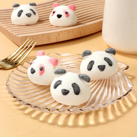Bonbons moelleux et doux en forme de panda, friandises sucrées à thème animal, guimauve en forme de panda