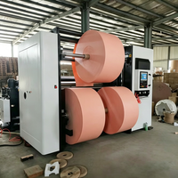 Machine à découper en rouleaux, largeur de coupe de 30 à 1300 mm, pour emballages flexibles et matériaux de laminage