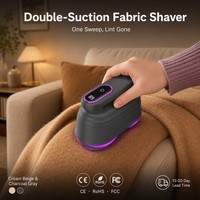 Rasoir anti-bouloches électrique à double lame, pliable à 180 degrés, rechargeable USB-C, avec LED, pour tissus, OEM ODM, vente en gros, personnalisation