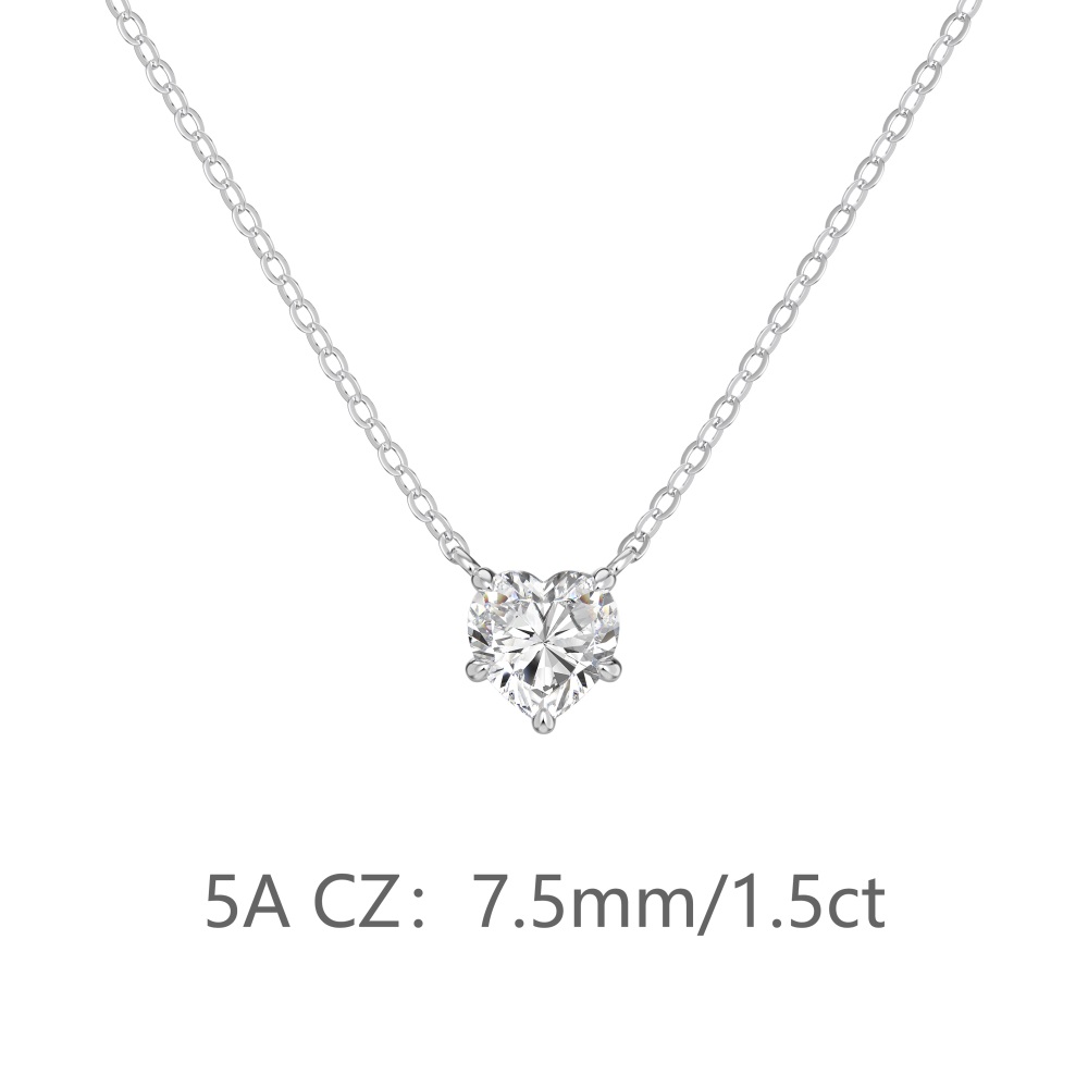 Silver 7.5mm-DY191707-S-W-WH