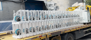 Machine d'emballage de films motorisée multifonctionnelle de haute qualité <span class=keywords><strong>pour</strong></span> panneaux en bois, <span class=keywords><strong>pour</strong></span> l'emballage facile de films <span class=keywords><strong>PVC</strong></span> et de <span class=keywords><strong>profil</strong></span>és bois/aluminium - Product Image 6