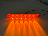 Kit de feux de signalisation latéraux LED, feux de détresse, clignotants, 2x5, télécommande sans fil, 12-24V, DH-041, Net Flash