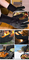 Nouvelle barre en silicone ignifuge résistante aux hautes températures (500 degrés) pour barbecue, four et micro-ondes, anti-brûlure haute température