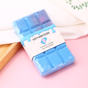 Sels de bain biologiques OEM en gros, série de fêtes, sous marque privée, en forme de chocolat, mignons, apaisants, imprimés en sérigraphie - Product Image 4