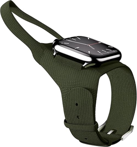 Bracelet intelligent Upro pour Apple Watch Ultra 2, bracelet en nylon noir réglable, bracelet de sport d'extérieur pour hommes - Product Image 1