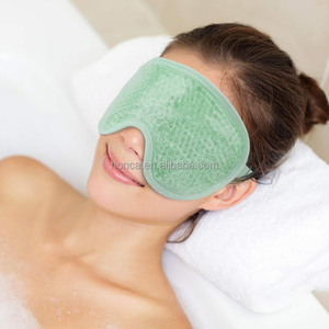 Cuscinetti in Gel Super Morbidi per Occhi con Fascia Elastica, Impacco Caldo/Freddo, Perle di Gel Rinfrescanti, Sollievo da Occhiaie e Gonfiore, per Dormire - Product Image 5