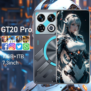 Smartphone déverrouillé piste originale android 14.0 nouveau téléphone <span class=keywords><strong>techno</strong></span> gt20 pro téléphone - Product Image 1