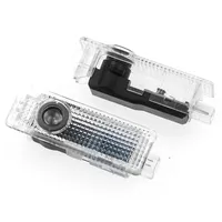 2PCS HD Transparent LED Car Door Logo Welcome Light Laser Projector Lamp for M X1-X7 E46-E90/F30-F10