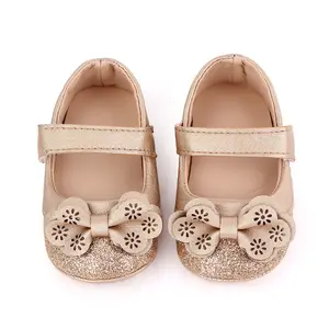 BB0041批发新款磨砂皮革环保材料时尚女孩婴儿步行鞋