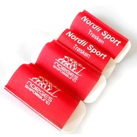 Sangles de ski en EVA personnalisées avec logo de marque, à fermeture auto-agrippante, pour ski alpin et de fond