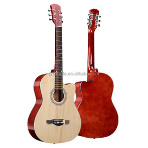 Guitare acoustique pour débutants <span class=keywords><strong>de</strong></span> 39 pouces, fabrication sur mesure par Kabat Factory, finition mate, dos/côtés <span class=keywords><strong>en</strong></span> tilleul coloré, cordes <span class=keywords><strong>en</strong></span> cuivre - Prix <span class=keywords><strong>de</strong></span> gros - Product Image 4