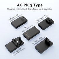 Chargeur rapide USB-C PD 65W fin avec protection OTP/OVP pour Android et autres appareils (vente en gros)