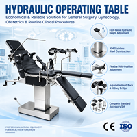 Table d'opération hydraulique réglable multi-positions pour la tête et le dos, lit chirurgical pour usage obstétrical, orthopédique et clinique