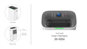 <span class=keywords><strong>Deshumidificador</strong></span> <span class=keywords><strong>de</strong></span> aire <span class=keywords><strong>de</strong></span> compresor <span class=keywords><strong>silencioso</strong></span> inteligente para el hogar 16L <span class=keywords><strong>20L</strong></span> 25L para deshumidificadores <span class=keywords><strong>de</strong></span> deshumidificación continua con aplicación <span class=keywords><strong>de</strong></span> panel táctil tuya - Product Image 4