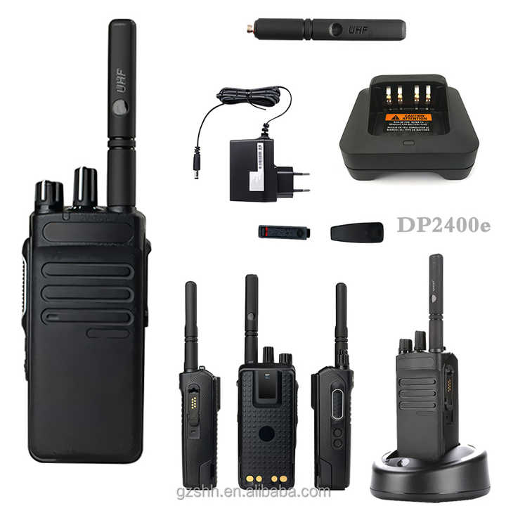 Original Portable Digital Dmr Walkietalkie Dp2400e For Motorola