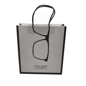 ขายส่งโลโก้ที่กำหนดเองจับถุงกระดาษสีขาวที่มีคุณภาพสูงราคาถูกกว่าการจัดส่งถุงกระดาษ - Product Image 5