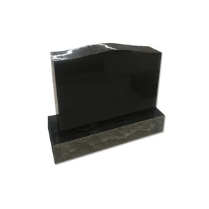 <span class=keywords><strong>Pierre</strong></span> <span class=keywords><strong>tombale</strong></span> en granit gris et monuments pierres tombales verticales incrustation en gros motifs de sablage sculptés - Product Image 5