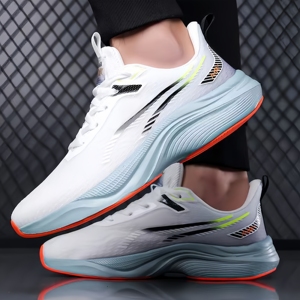 Zapatillas de Running para Hombre 2026, con Cordones, Nuevo Estilo, Diseño de Malla Ultraligera, Transpirables, con Amortiguación, Suela Suave, para Todas las Temporadas - Product Image 4